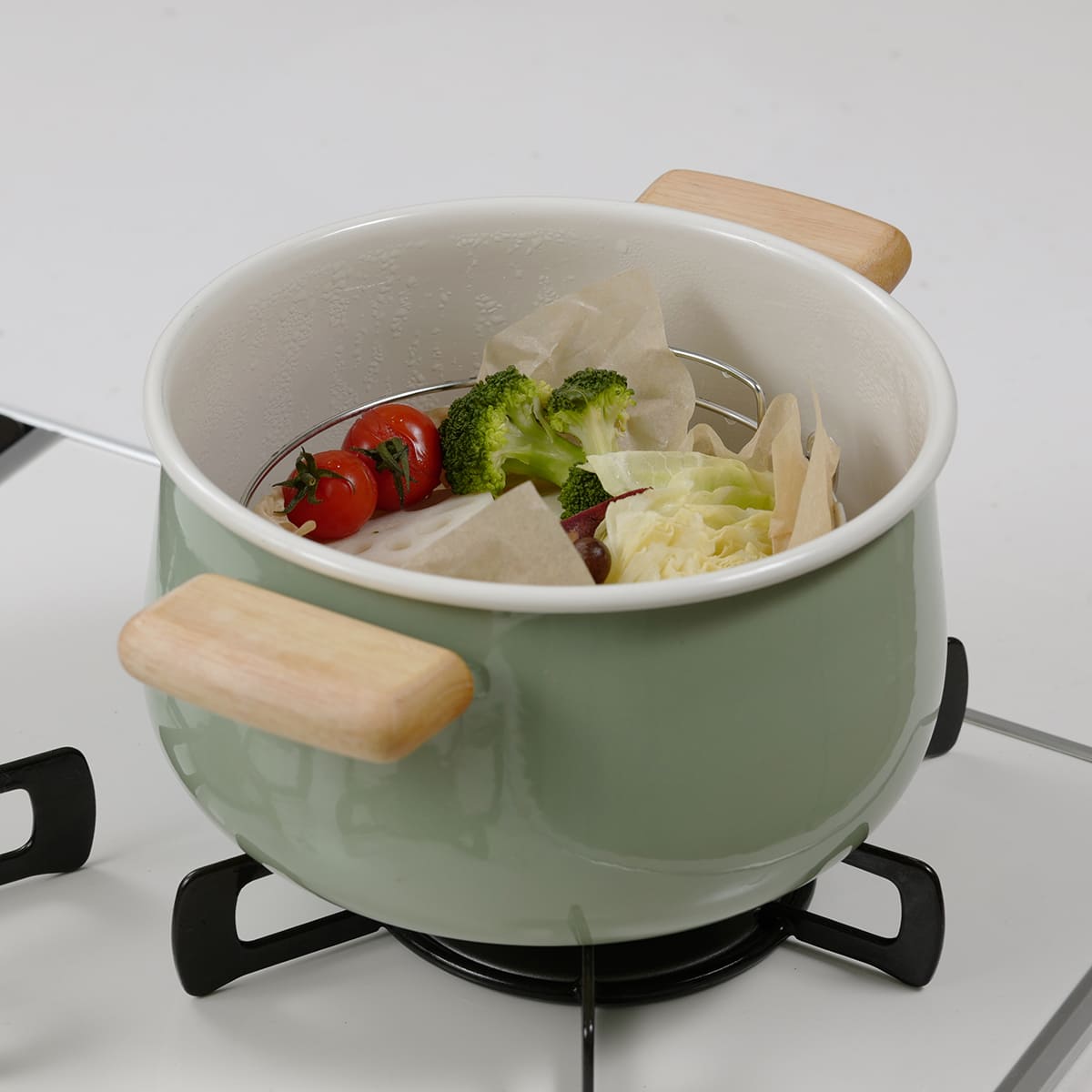 コンパクトになるせいろ