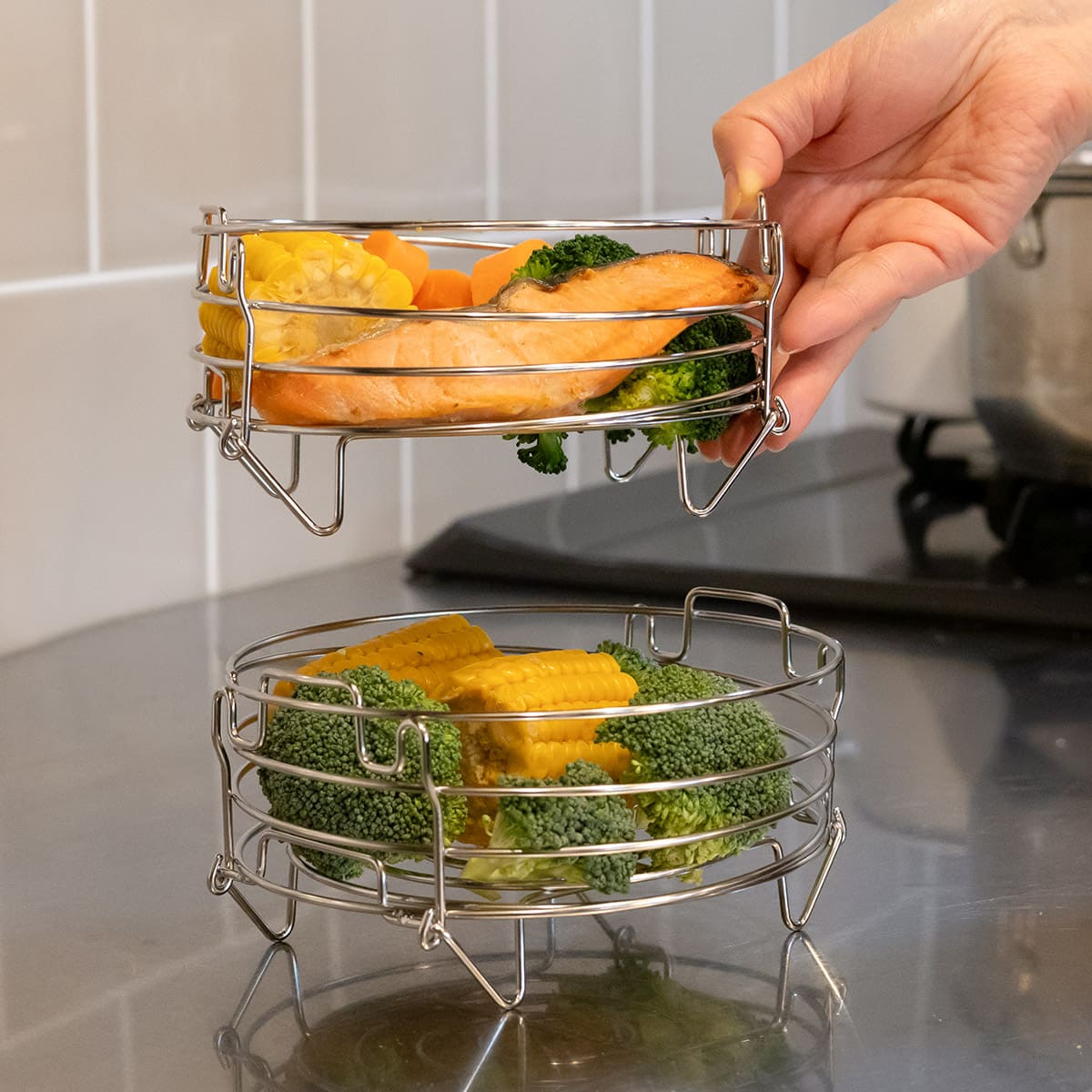 コンパクトになるせいろ