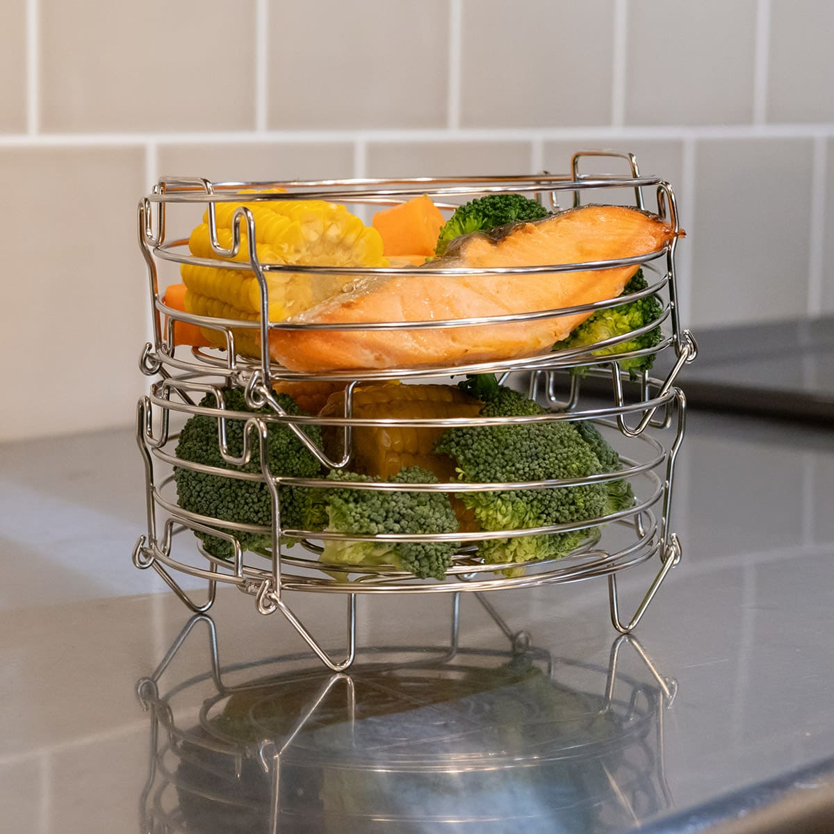 コンパクトになるせいろ