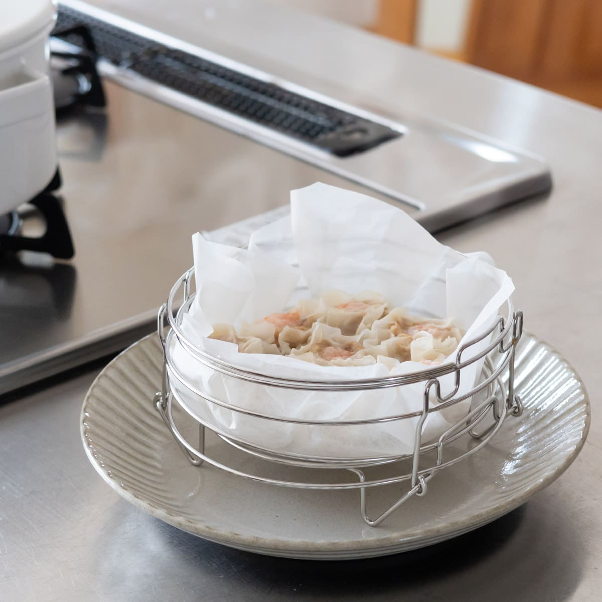 コンパクトになるせいろ