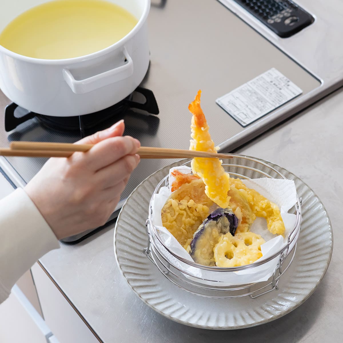 コンパクトになるせいろ