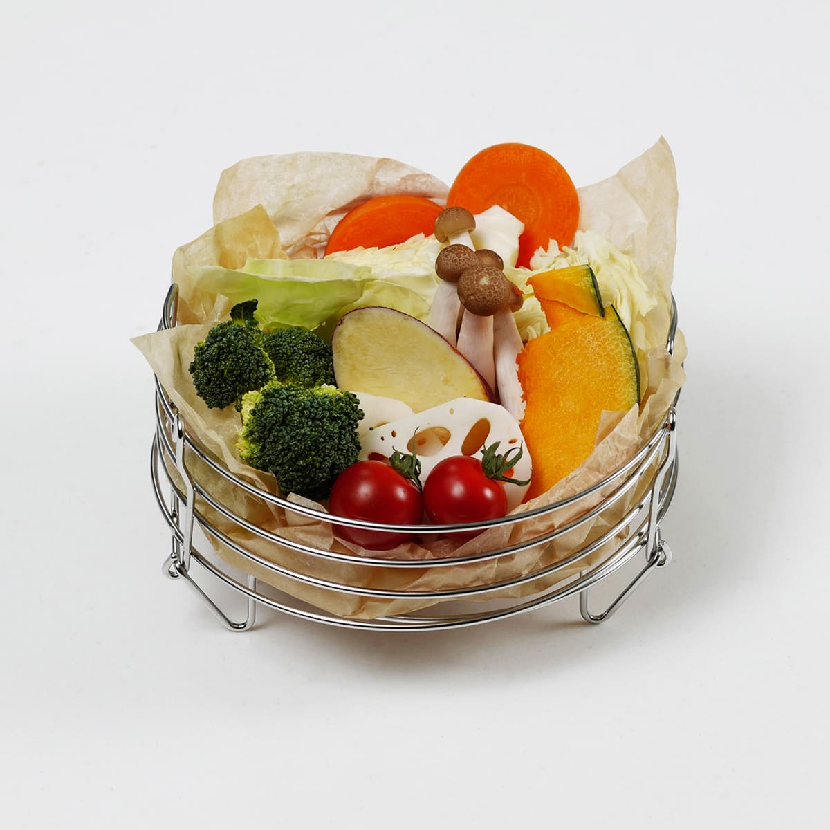 コンパクトになるせいろ