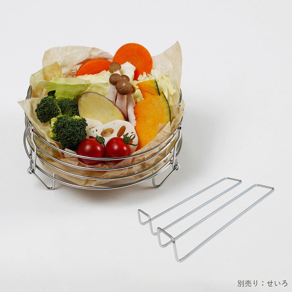 コンパクトになるせいろ用ハンドル