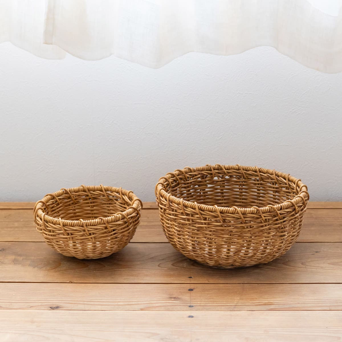 洗えるカゴ 深ざる 22cm