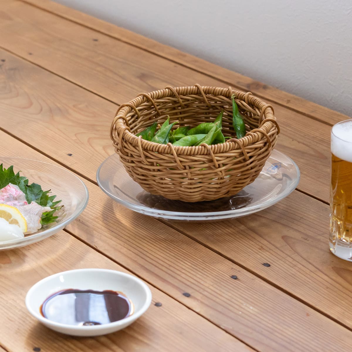 洗えるカゴ 深ざる 15cm