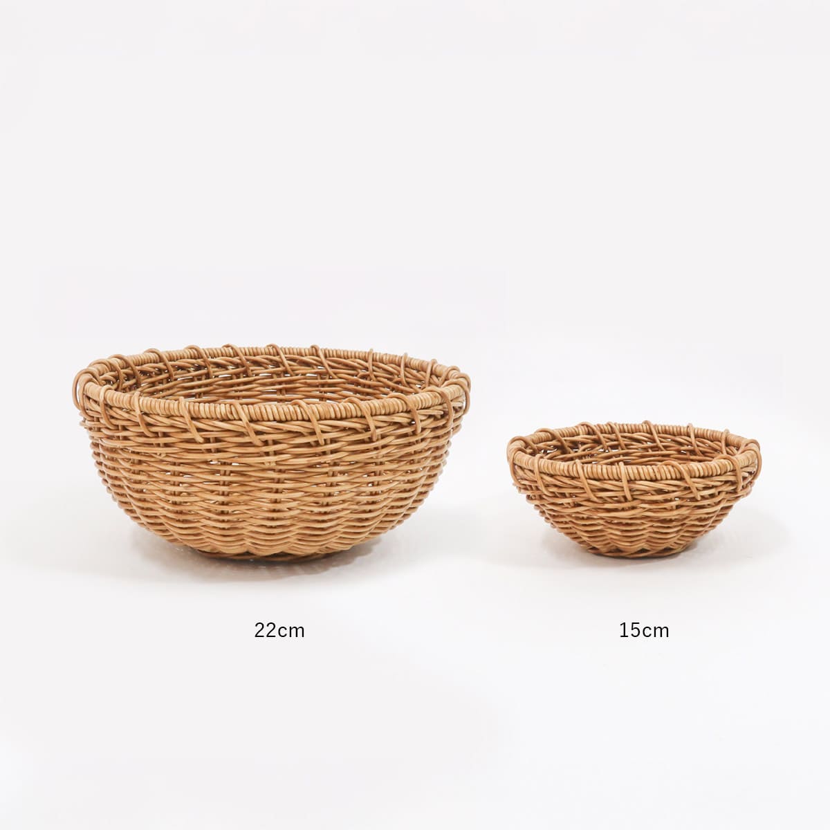 洗えるカゴ 深ざる 15cm