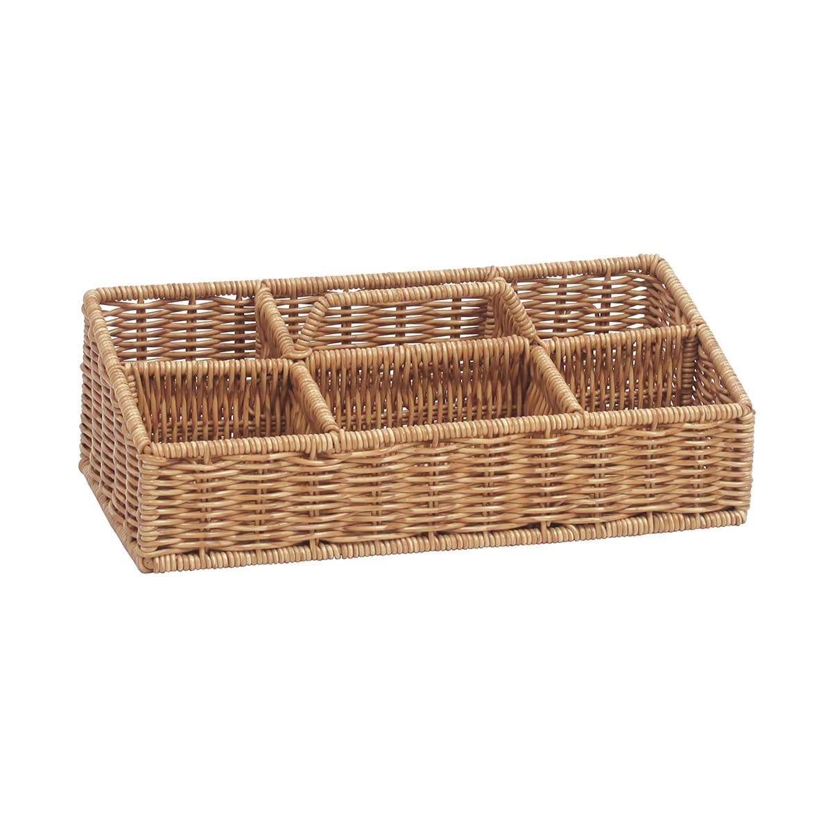 洗えるカゴ ハンドル付収納ボックス