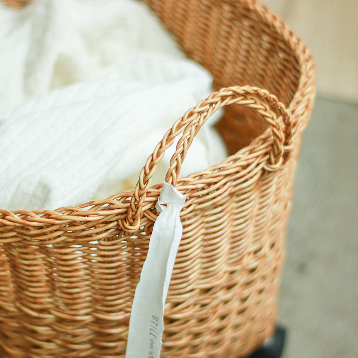 洗えるカゴ キャスター付きバスケット