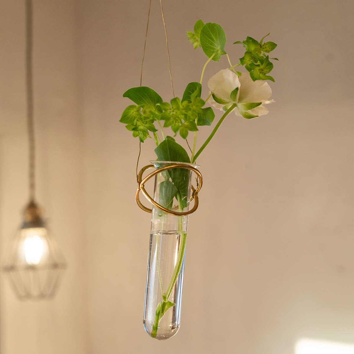 アイアンホルダーハンギングフラワーベース