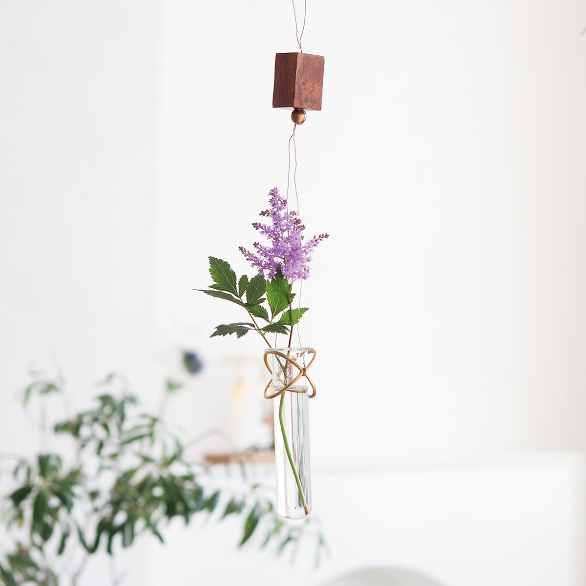 アイアンホルダーハンギングフラワーベース