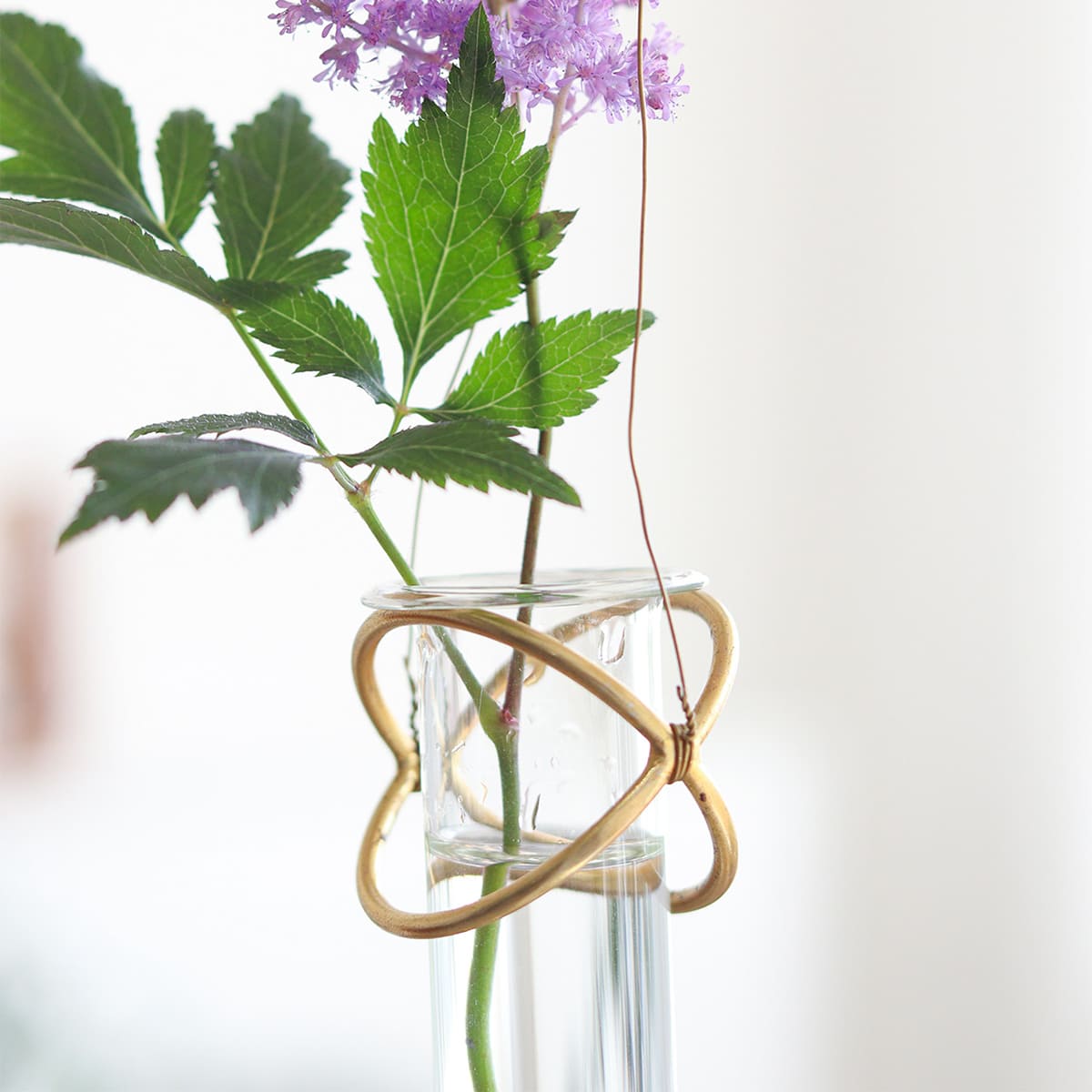 アイアンホルダーハンギングフラワーベース