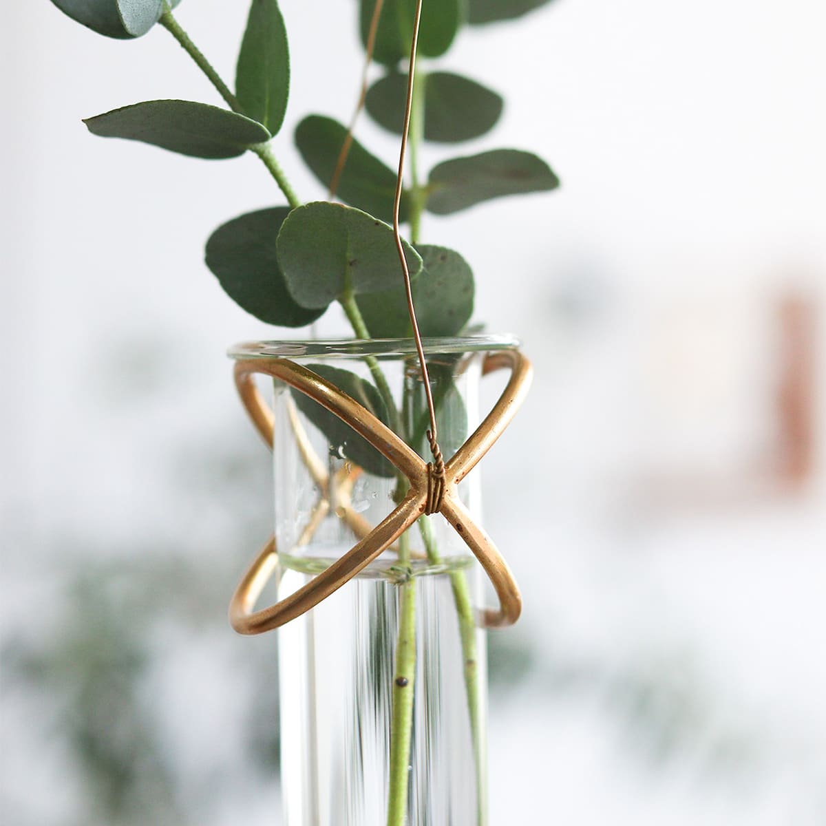 アイアンホルダーハンギングフラワーベース