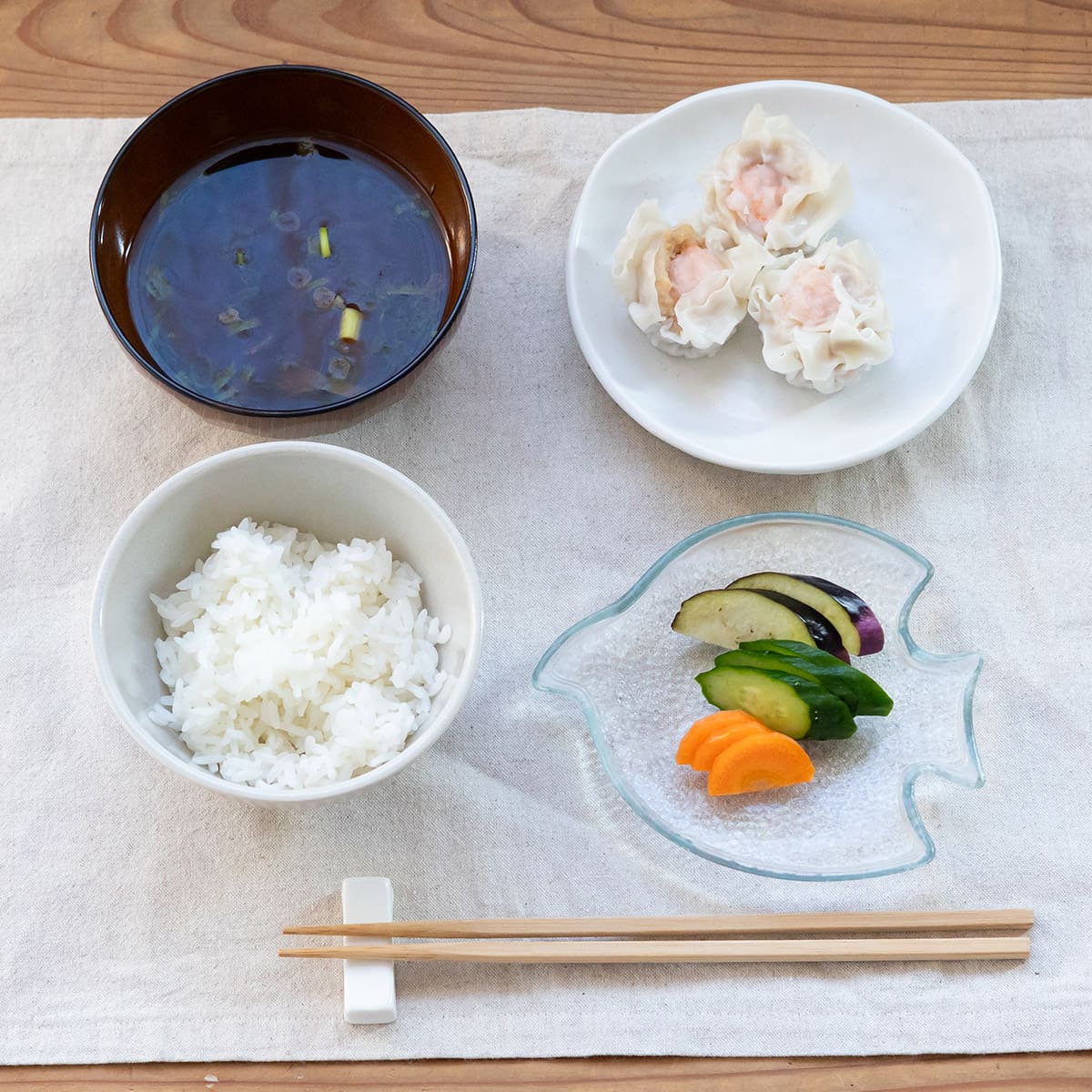 ハンドメイドガラスバードプレート S