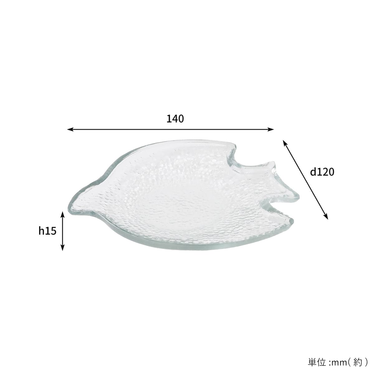 ハンドメイドガラスバードプレート S