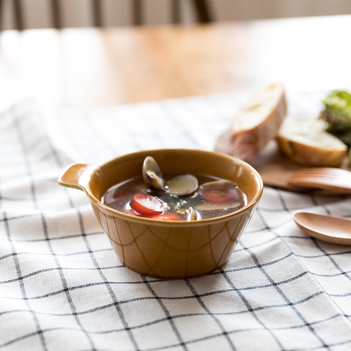 【OUTLET】TAMAKIナベボウルとんすい290ml ブラウン