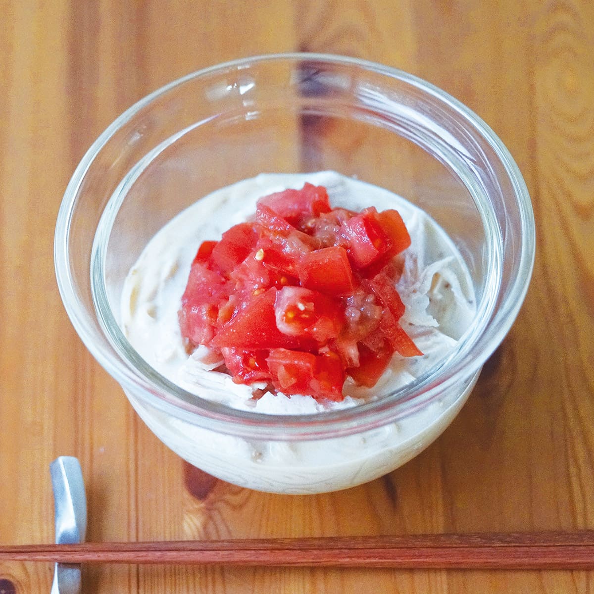 ガラスの丼鉢