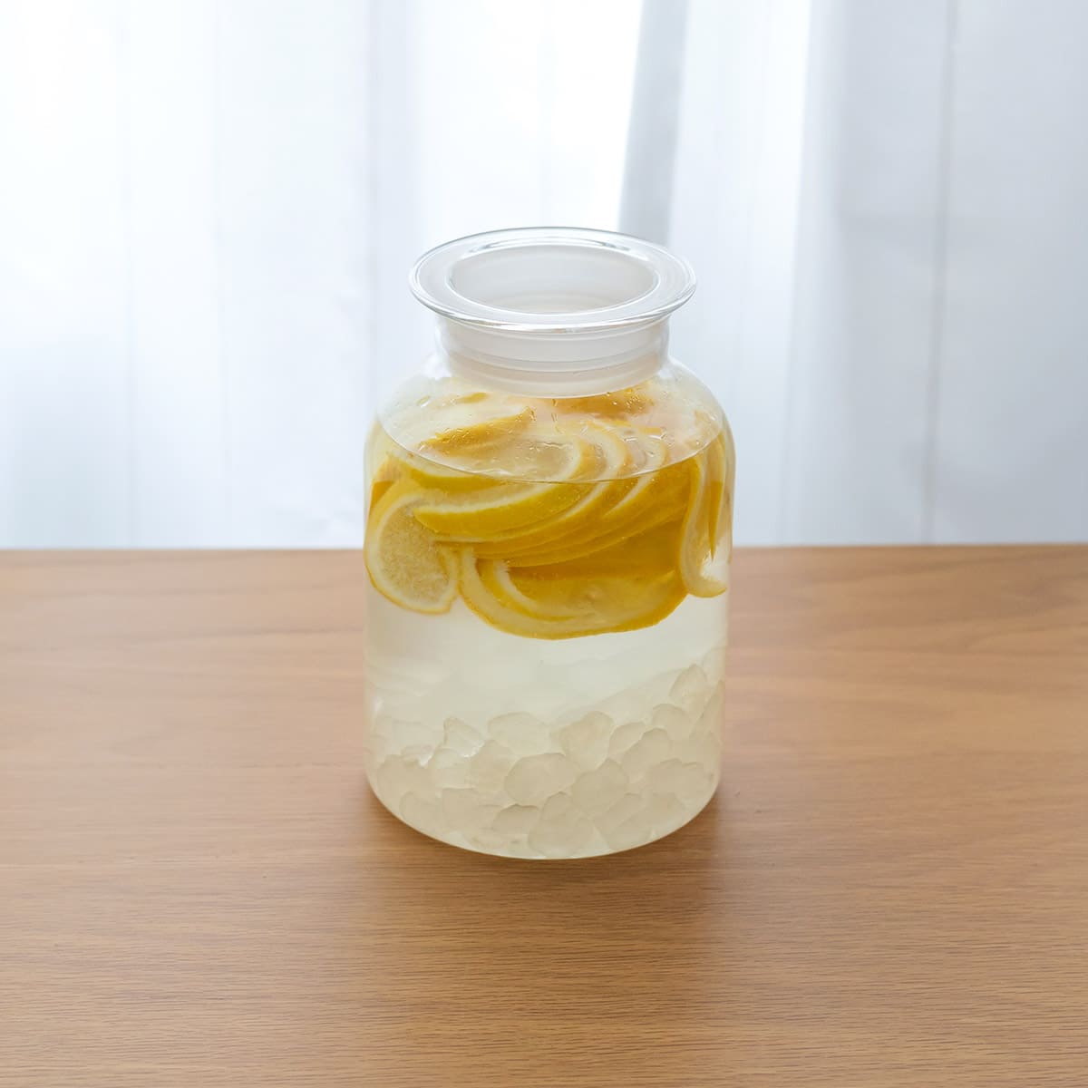 ガラスの手仕事保存びん 1000ml