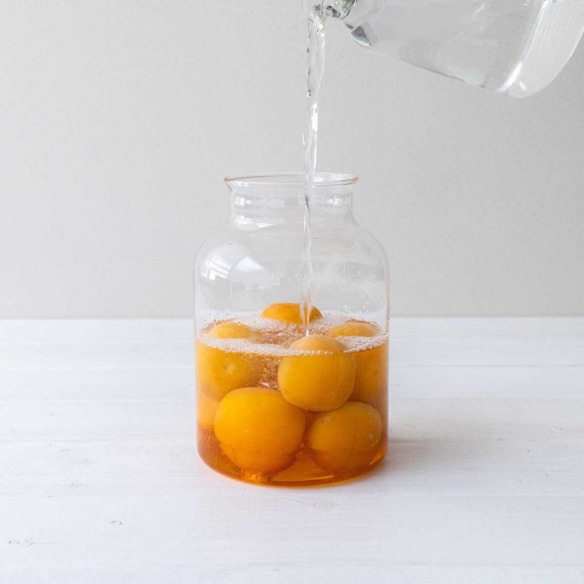 ガラスの手仕事保存びん 1000ml