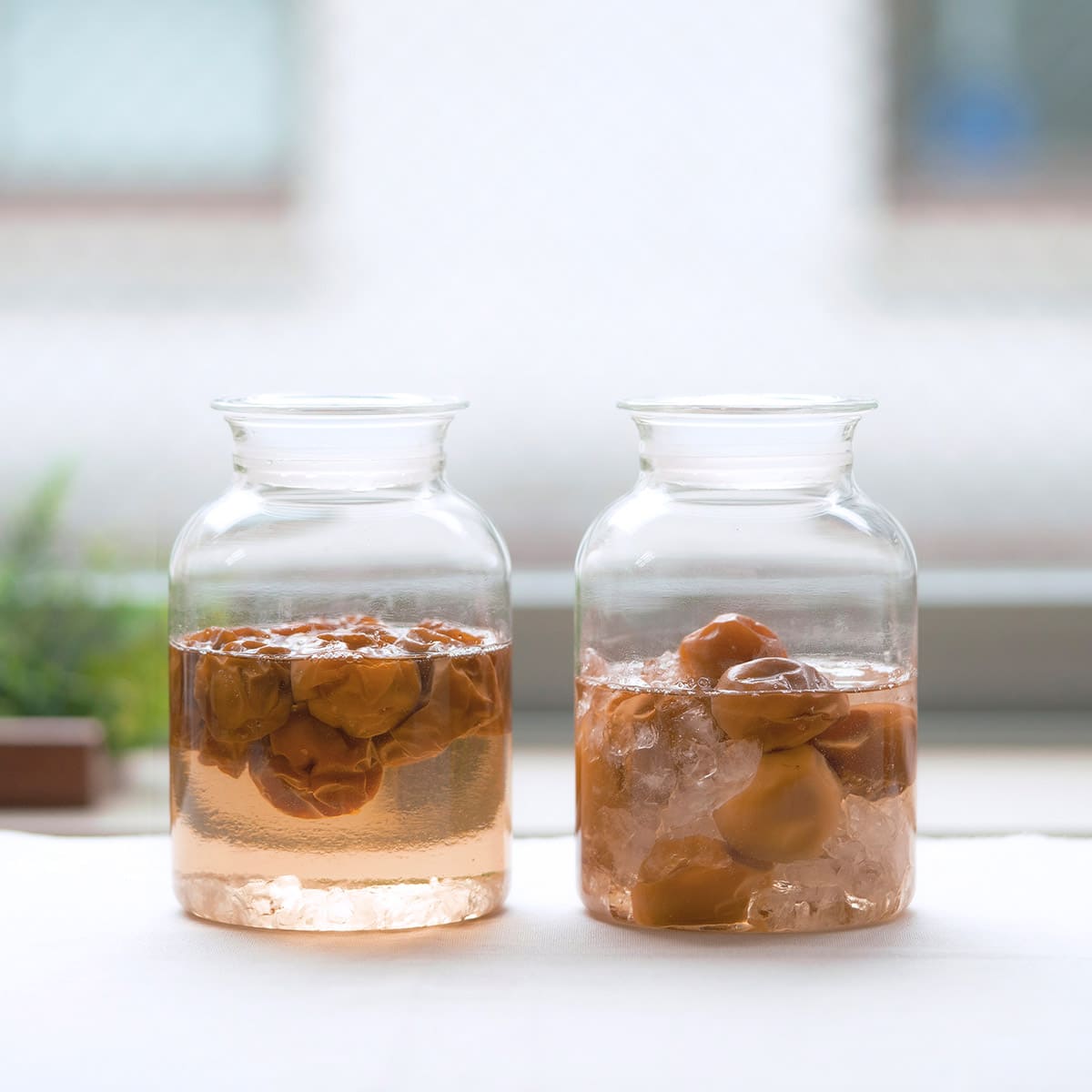 ガラスの手仕事保存びん 1000ml