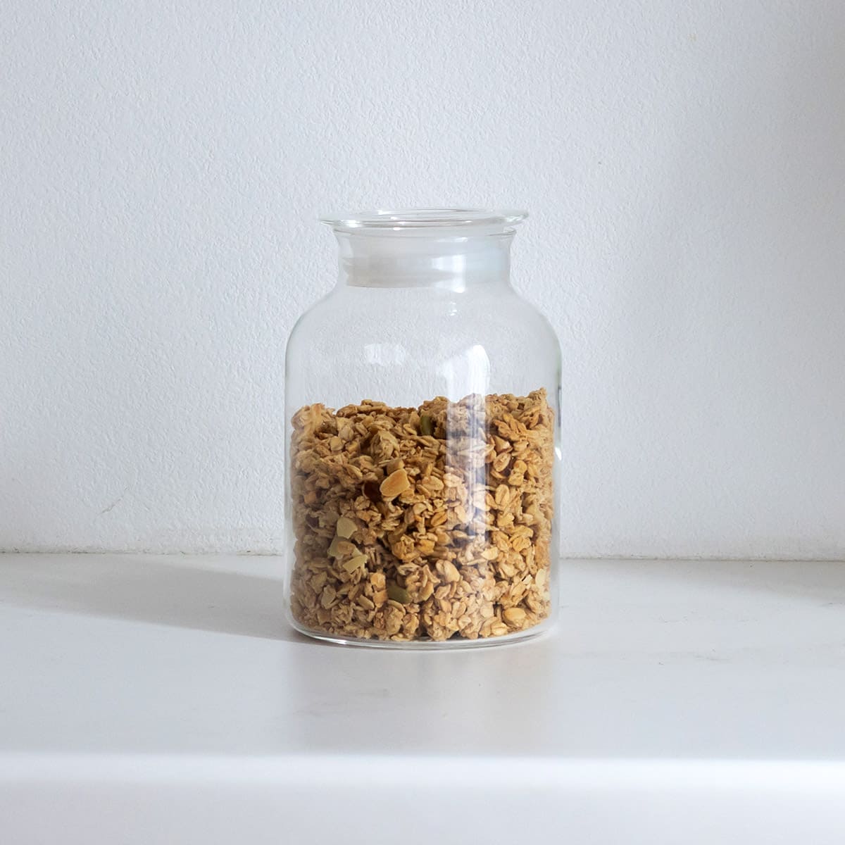 ガラスの手仕事保存びん 1000ml