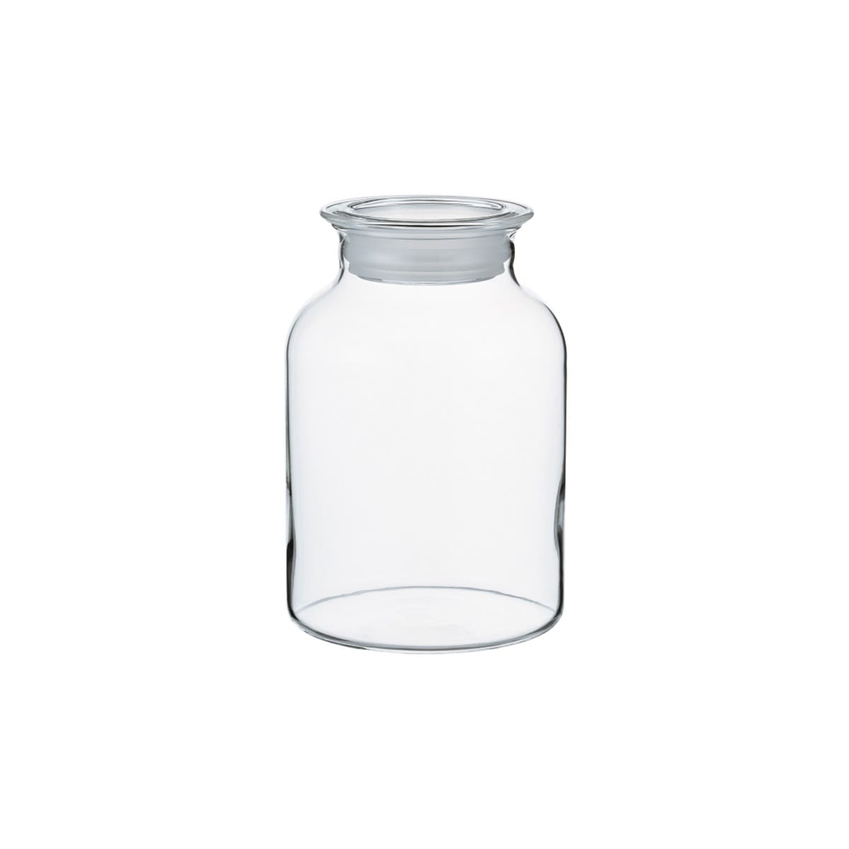 ガラスの手仕事保存びん 1000ml