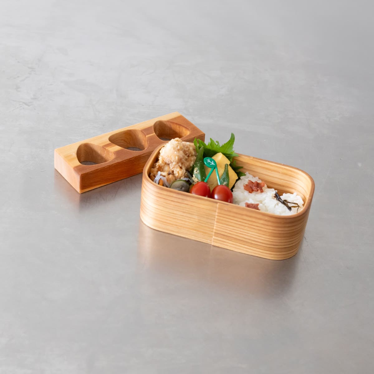 桧のミニおにぎり抜型 3穴
