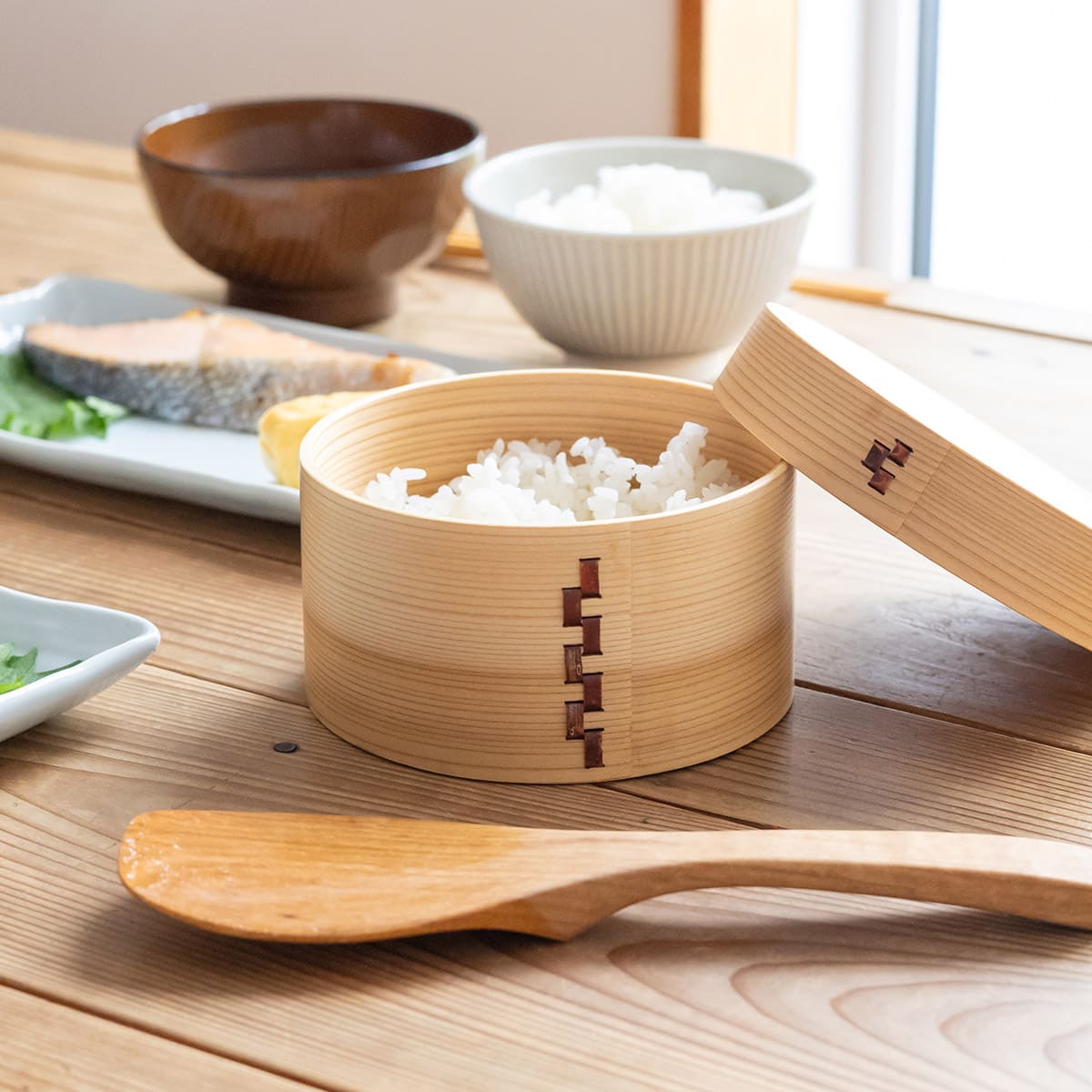 杉のおひつ 4寸