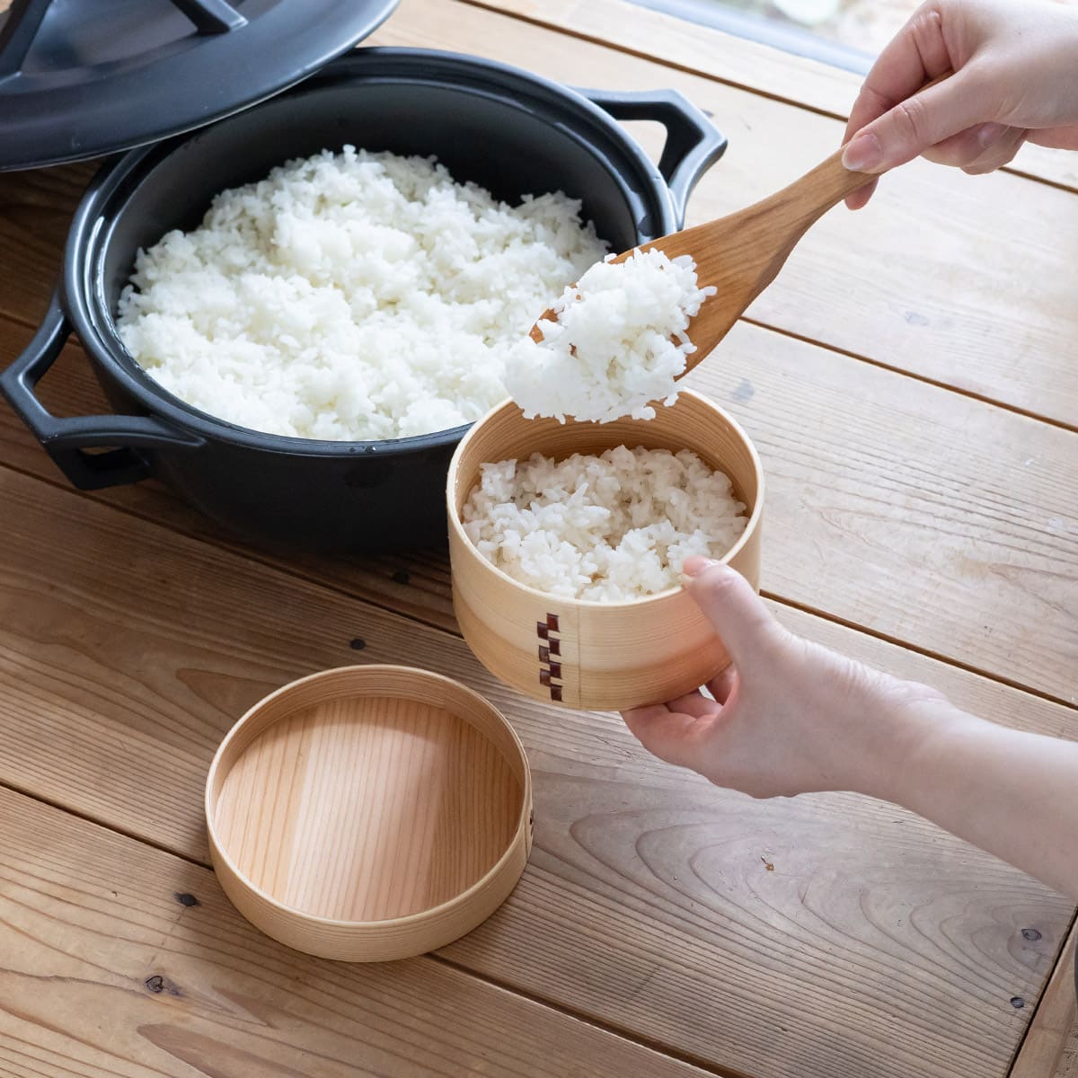 杉のおひつ 4寸