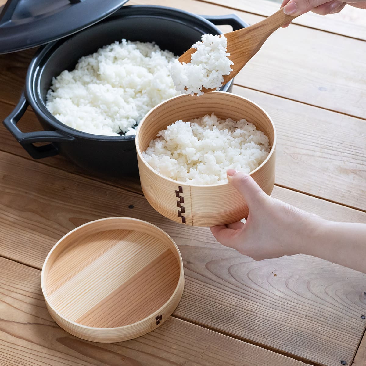 杉のおひつ 5寸