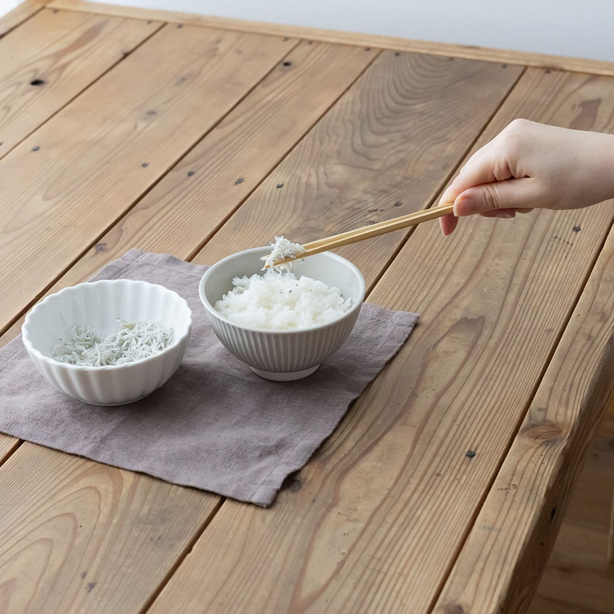 竹のトング箸