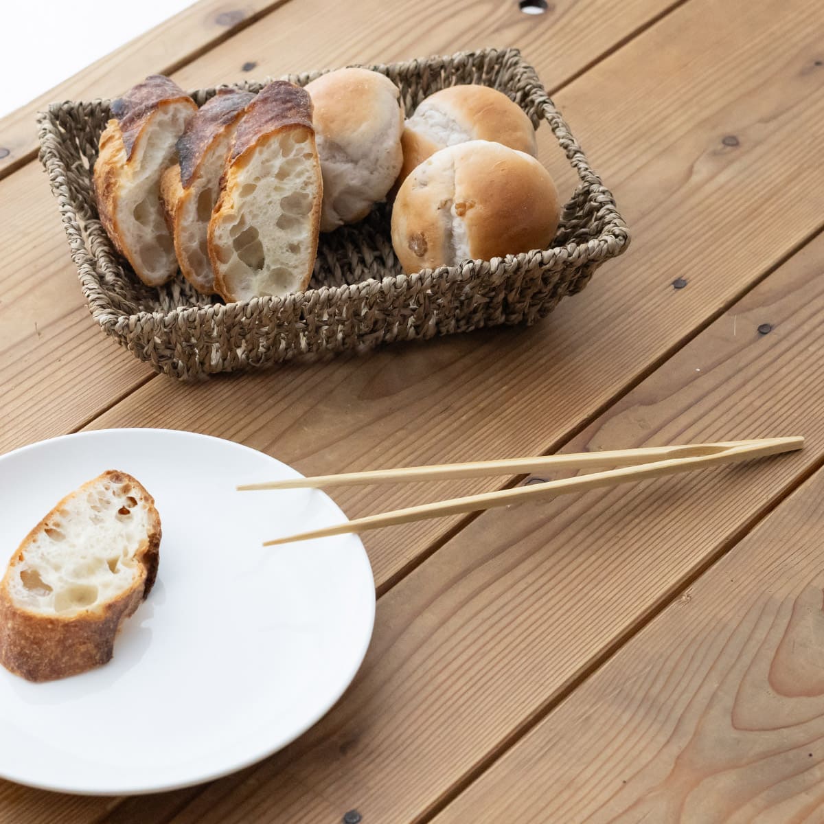 竹のトング箸