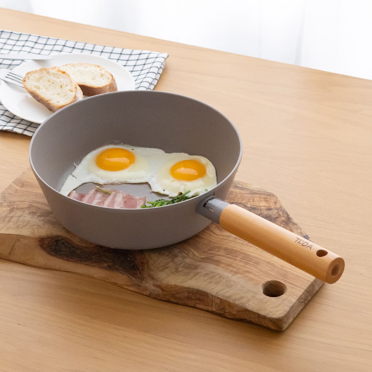 【TI:DA】チタン＆ダイヤコーティング24cmマルチパン