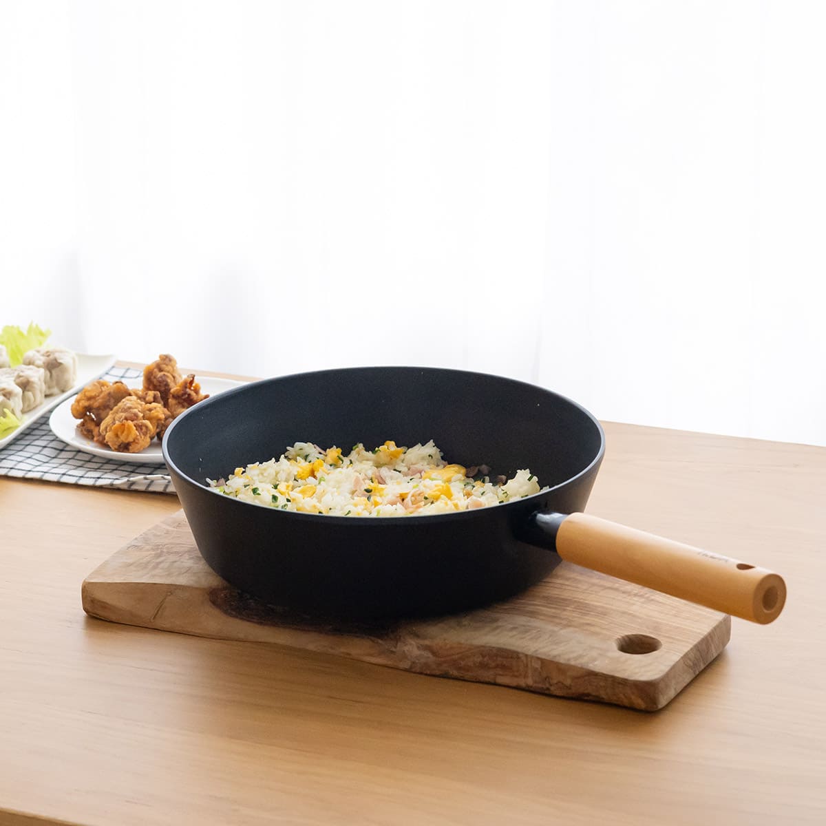 【TI:DA】チタン＆ダイヤコーティング28cmマルチパン