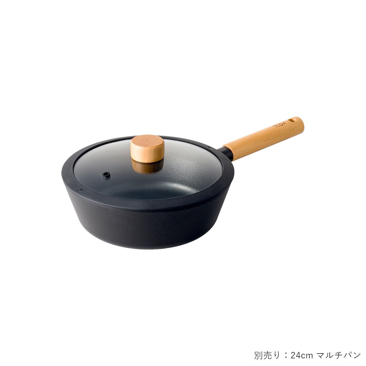 【TI:DA】ガラス蓋 24cm