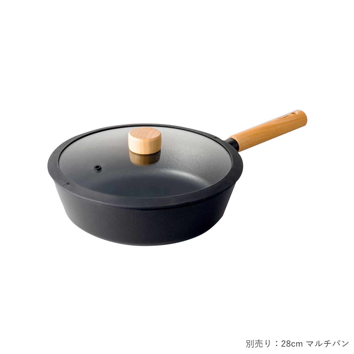 【TI:DA】ガラス蓋 28cm